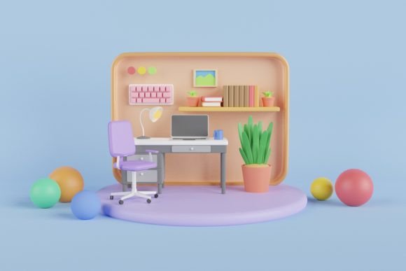 Download 3D Conceptual Work Spaces - Space Collection
