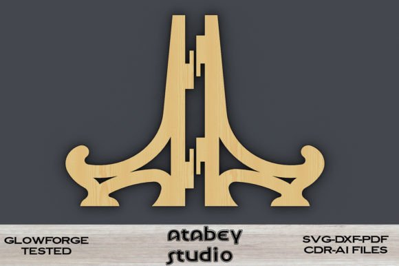 Download Dish Frame, Plate Holder Laser Cut Plans - Plate Collection