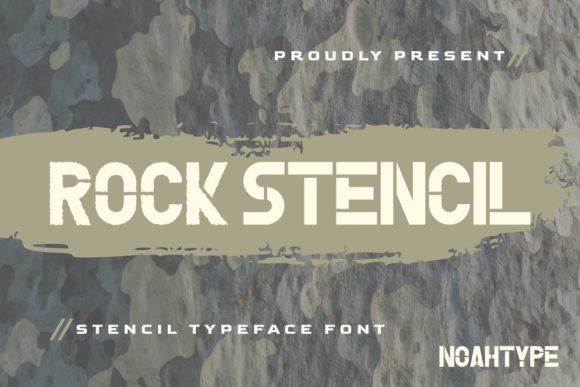 Download Rock Stencil - Rock Collection