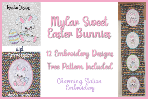 Download Mylar Sweet Easter Bunnies - Sweet Collection