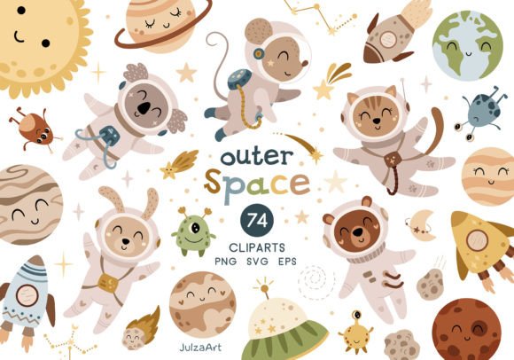 Download Space Clipart, Outer Space Svg Png - Space Collection