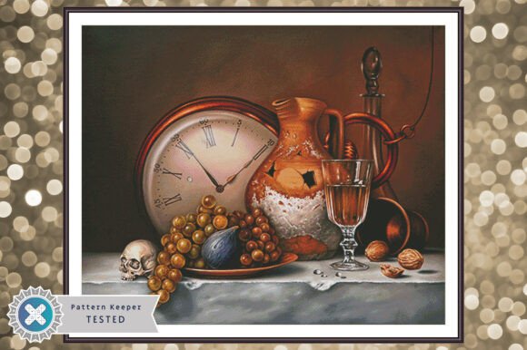 Download Cross Stitch Pattern PDF Still Life - Premium Resources