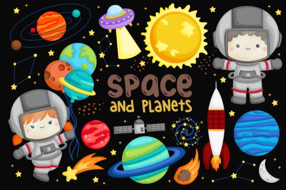 Download Galaxy and Space Clipart - Space Collection