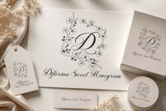 Download Difarina Sweet Monogram - Sweet Collection